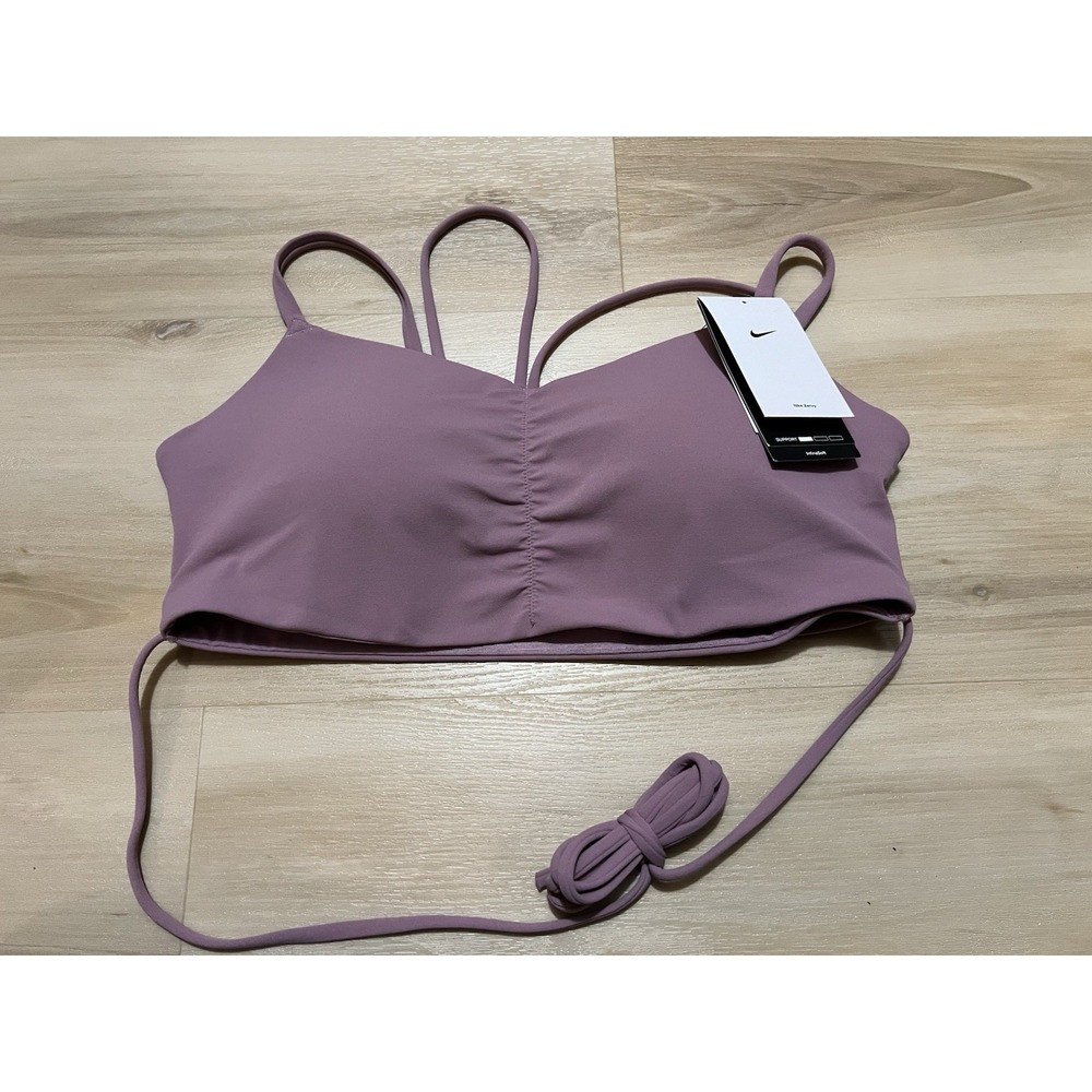 Nike Zenvy Strappy Wrap Women's XL Light-Support Padded Sports Bra FV6508-523